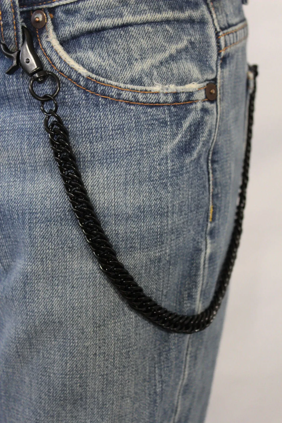 19" Double Link Wallet Chain