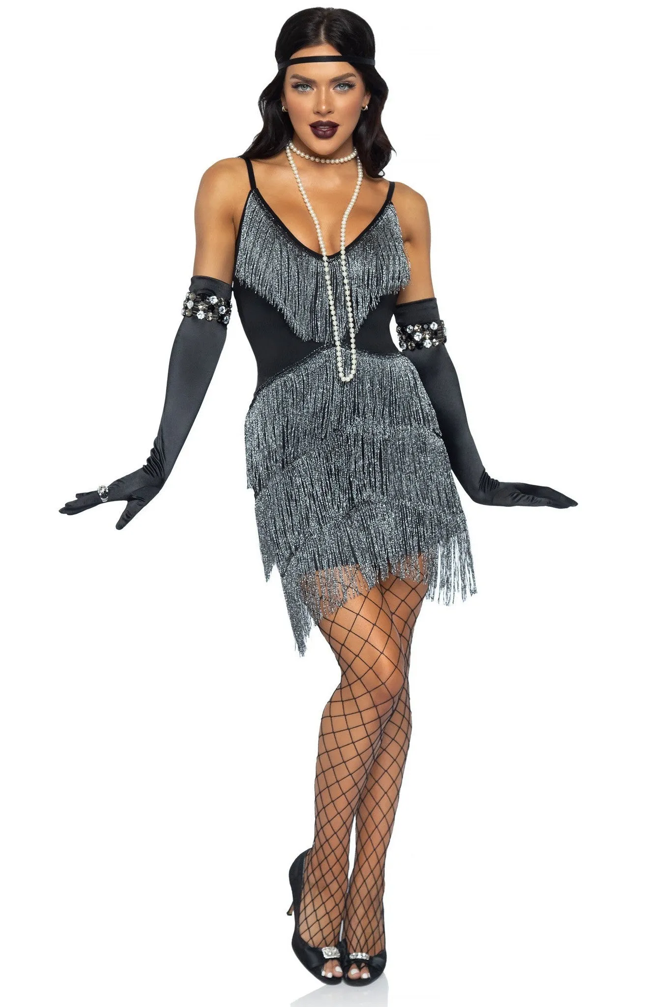 2 Piece Flapper Costume Set