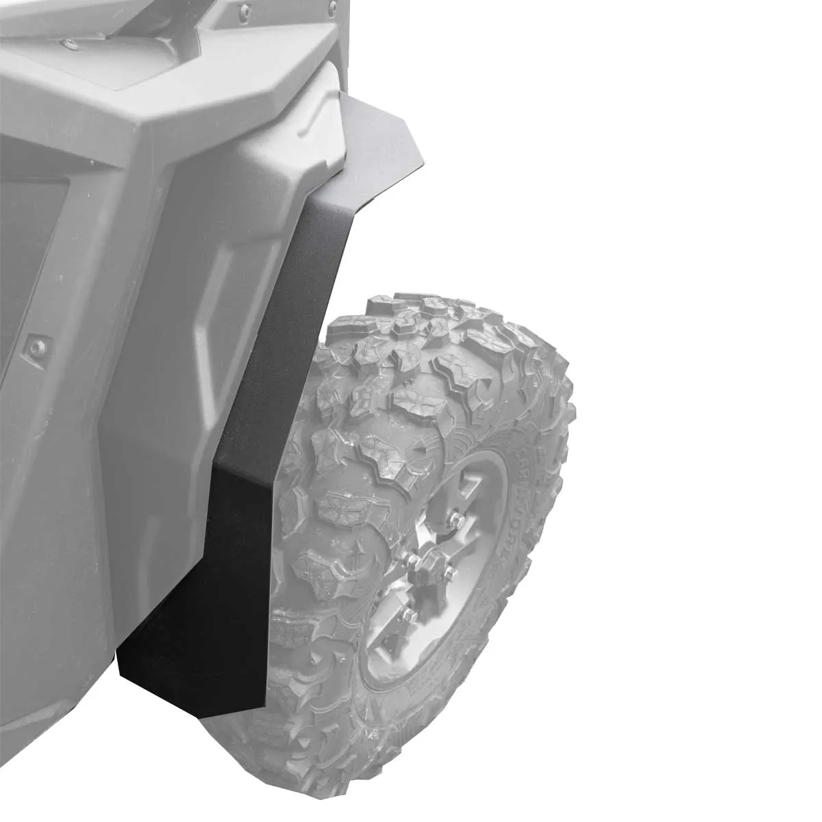 2020-2025 Polaris Pro XP SUPER ATV Mud-Lite Fender Extensions For Super ATV Fenders