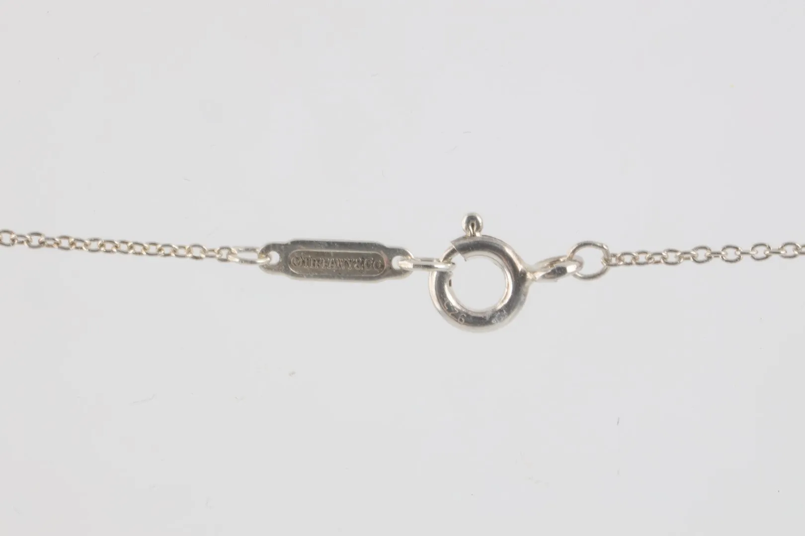 20" Tiffany & Co. 925 Silver Enchanted Scroll Necklace (6.43g.)