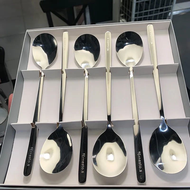 304 Stainless Steel Spoons 6Pcs