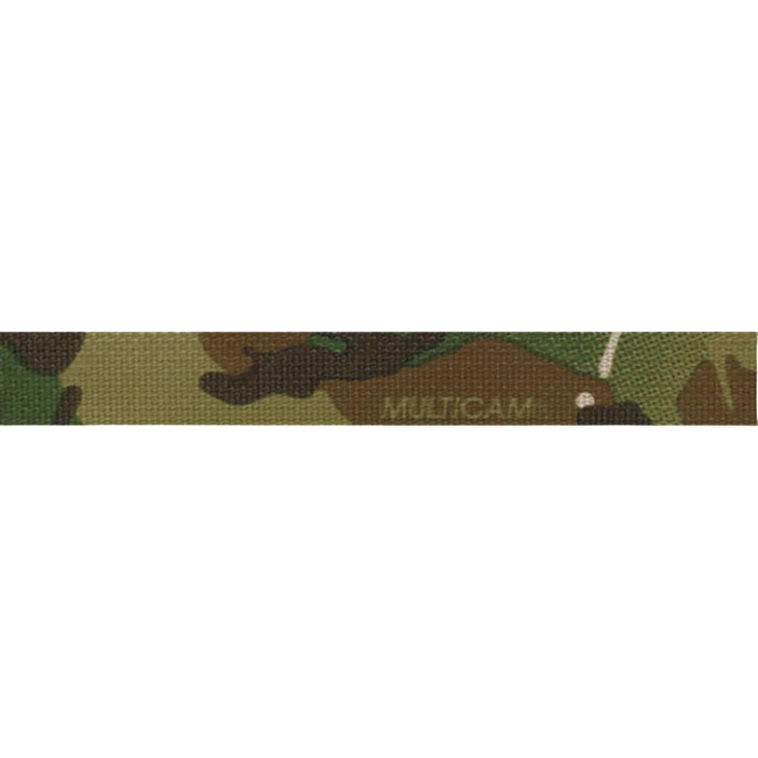 3" Solution Dyed Nylon Webbing - MultiCam 2-sided printed (Sold per Yard)