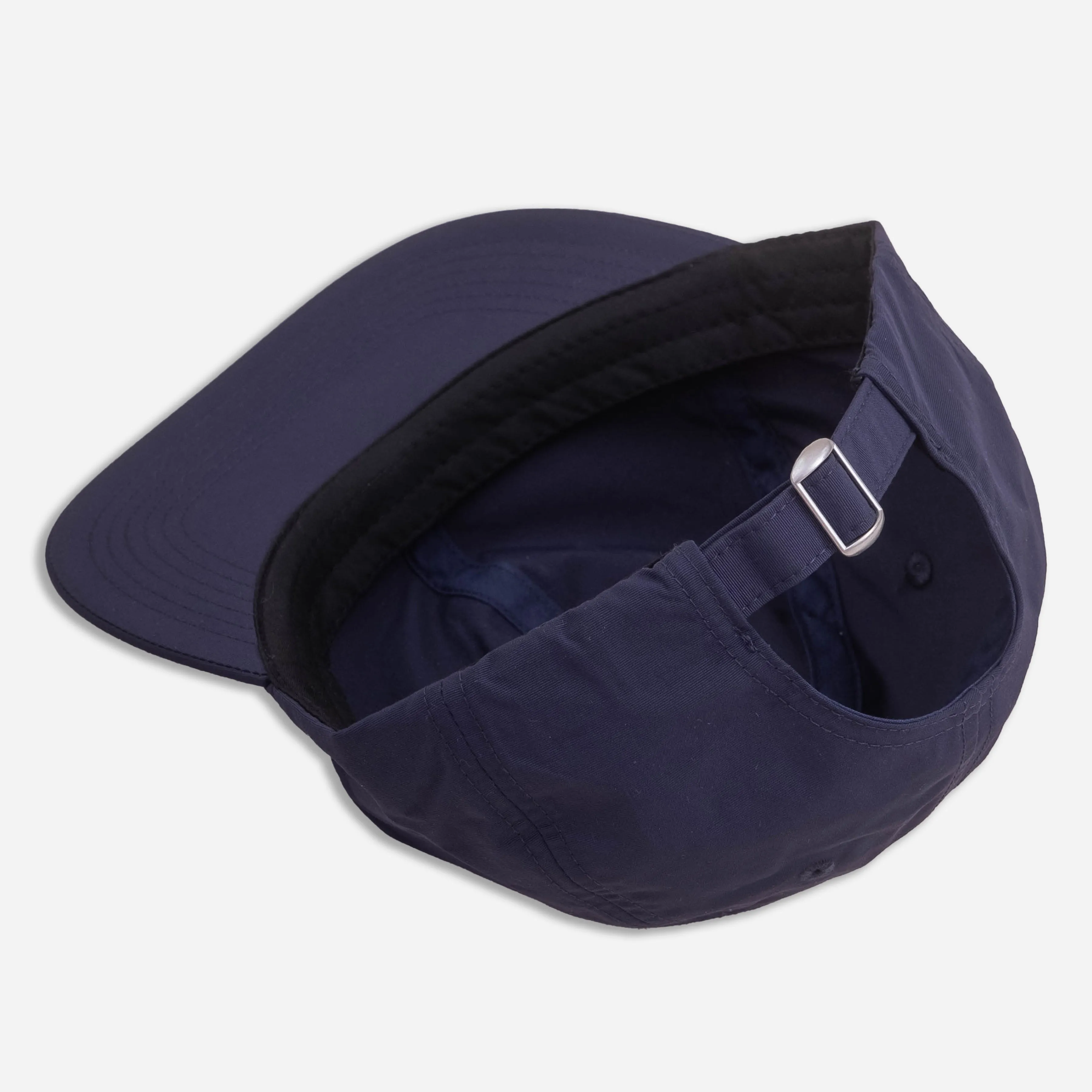 6 PANEL NYLON BASEBALL CAP - NAVY