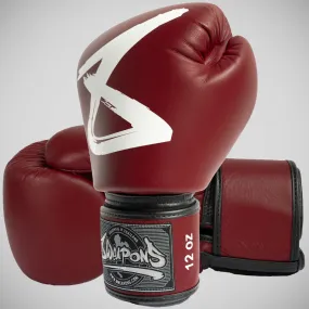 8 Weapons Big 8 Premium Boxing Gloves Burgundy