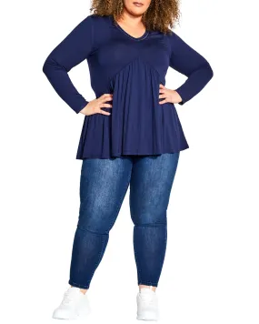 Abigail Top | Navy