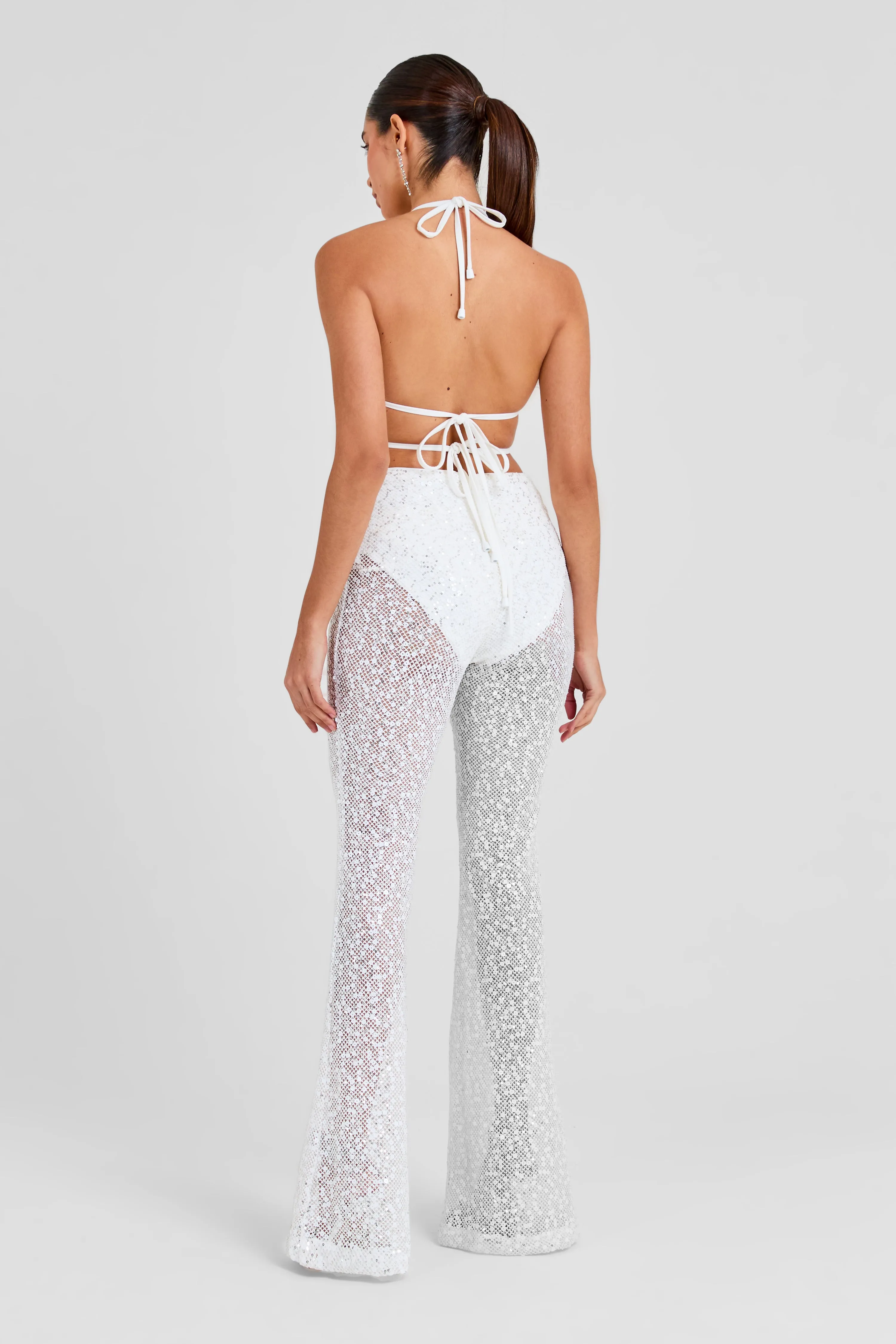 Adele White Trousers