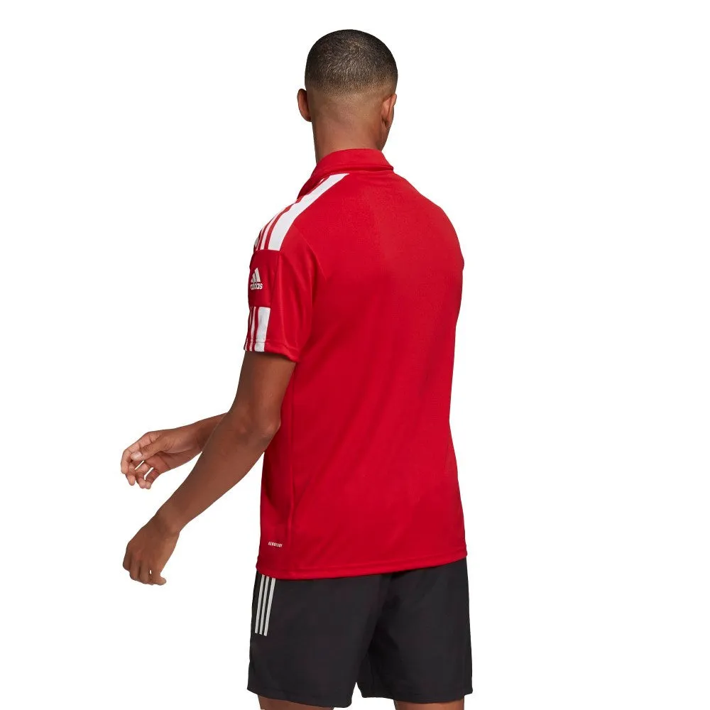 Adidas Adult Squadra 21 Polo Shirt (Red/White)