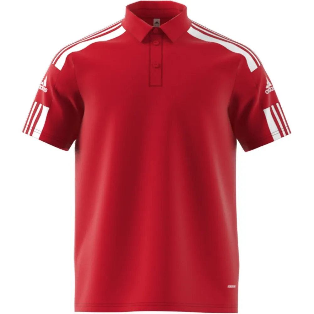 Adidas Adult Squadra 21 Polo Shirt (Red/White)