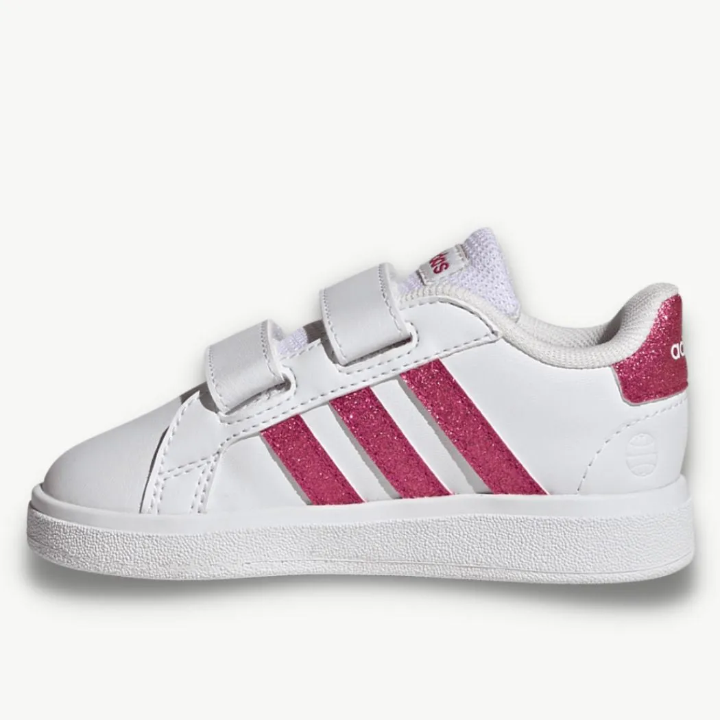 adidas grand Court Lifestyle Hook and Loop Kids Shoes