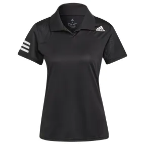 Adidas Women's Club Tennis Polo Shirt - Black/White/White