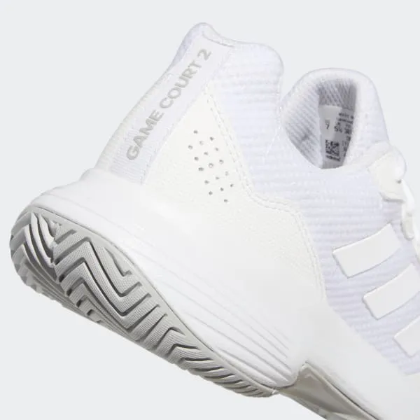 Adidas Women's Gamecourt 2.0 Tennis Shoes - Cloud White / Grey Two