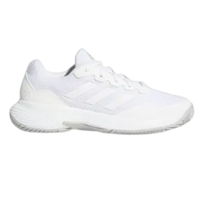 Adidas Women's Gamecourt 2.0 Tennis Shoes - Cloud White / Grey Two