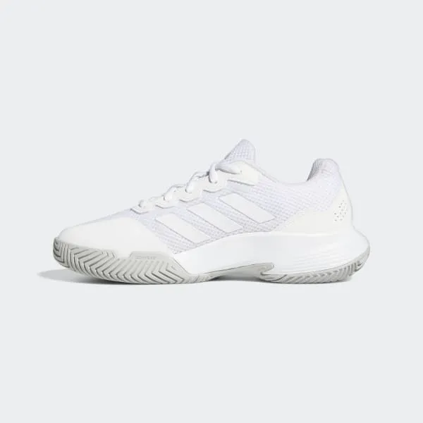 Adidas Women's Gamecourt 2.0 Tennis Shoes - Cloud White / Grey Two