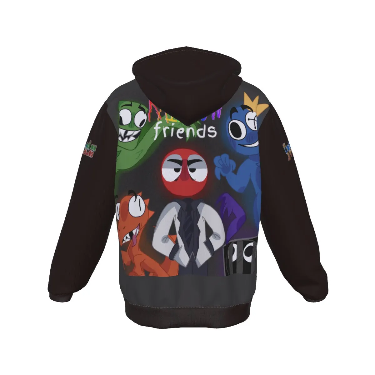 Adult Rainbow Friends Zip Up Hoodie 2