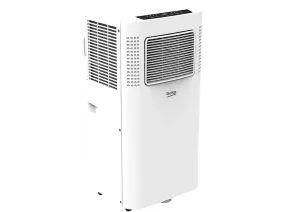 Aire acondicionado portátil - Beko BP207C, 1675 fg/h, 2 velocidades, 320 m³, 65 dB(A), Blanco