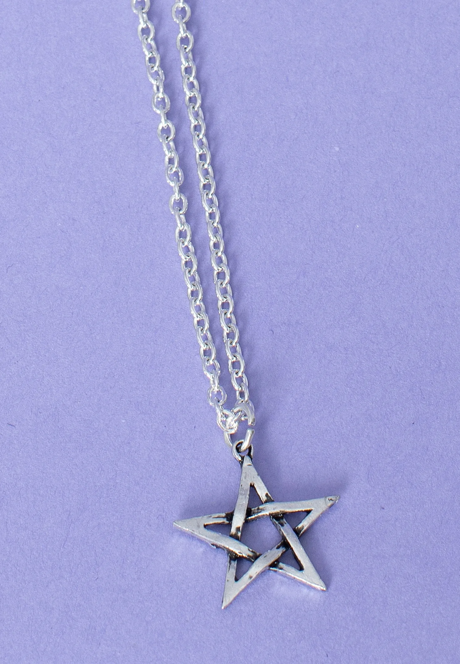 Alchemy England - Pentagram Silver - Necklace