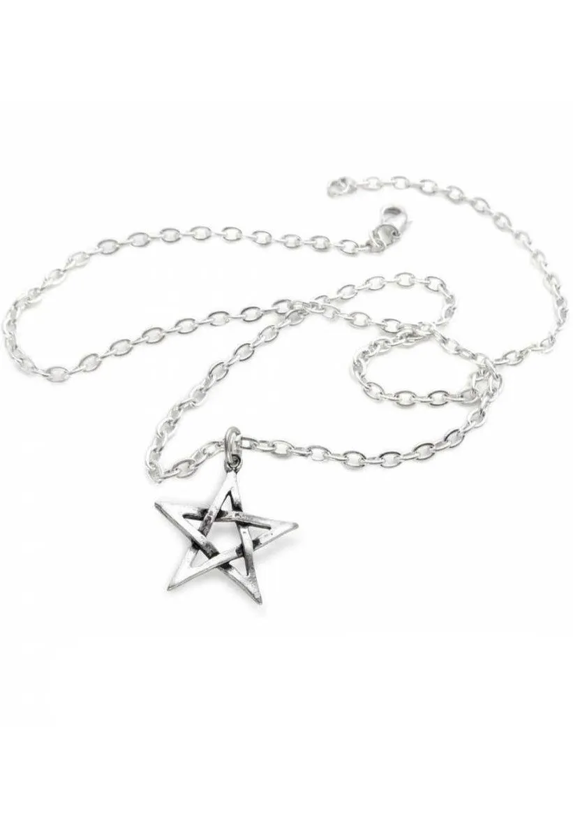 Alchemy England - Pentagram Silver - Necklace