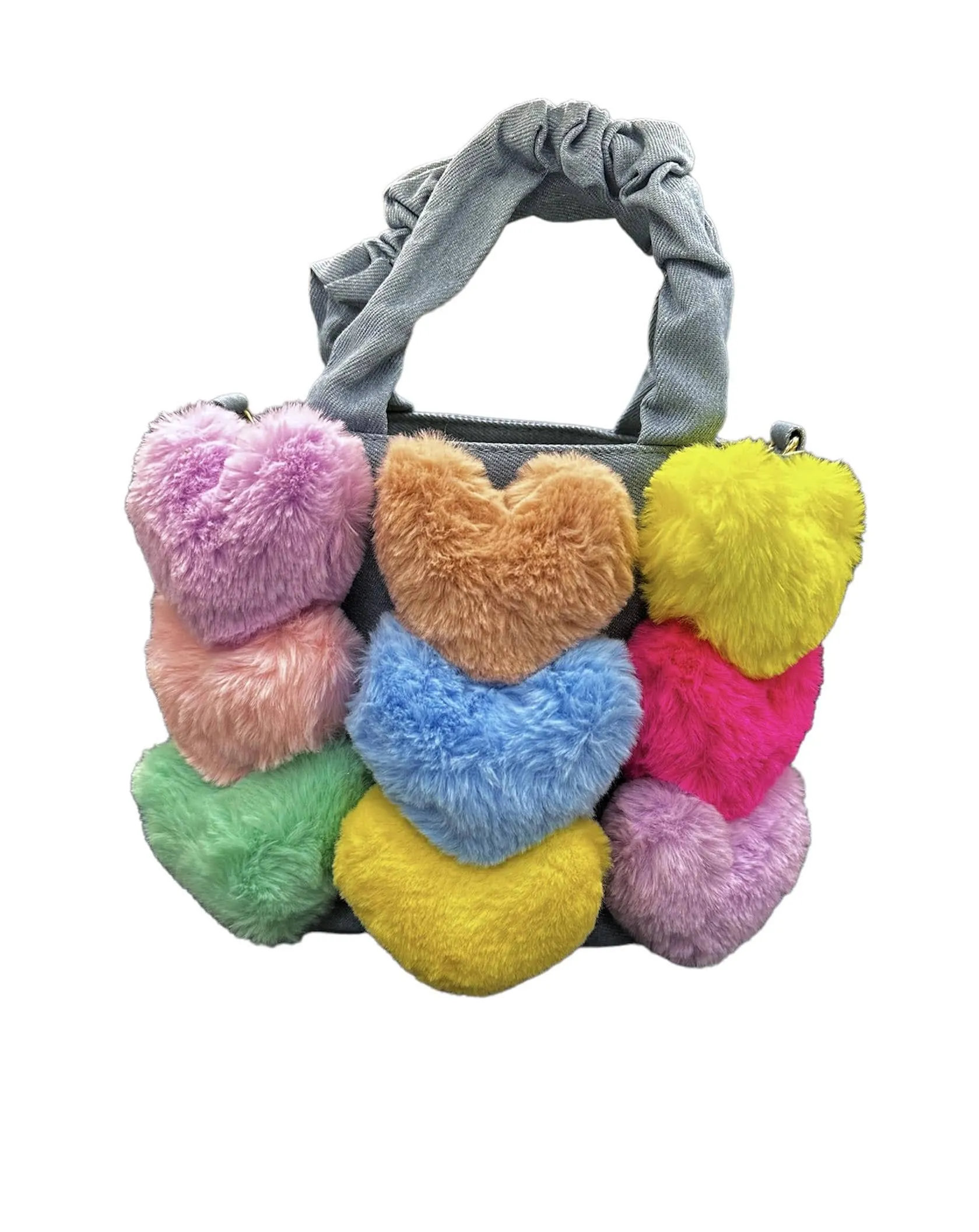 All Over Hearts Plushie Purse