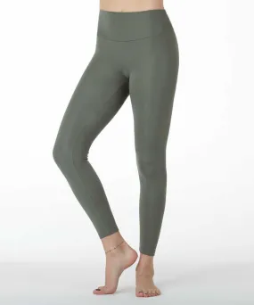 Almond Green High Waist Push-Up Leggings