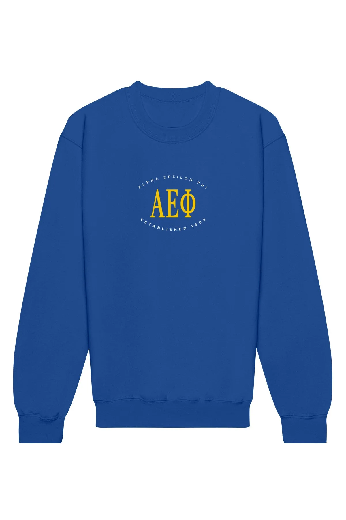 Alpha Epsilon Phi Emblem Crewneck Sweatshirt