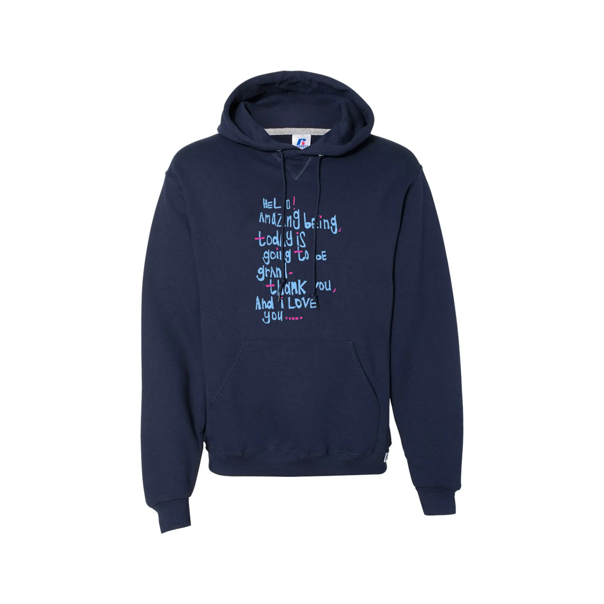 Amazing Being Hoodie - Blue