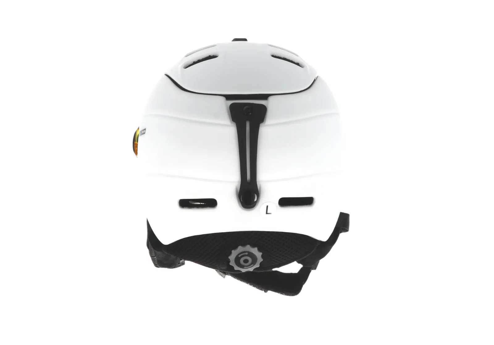 Ammaco 12 Vent Visor Ski Helmet White With Fidlock Magnetic Clasp