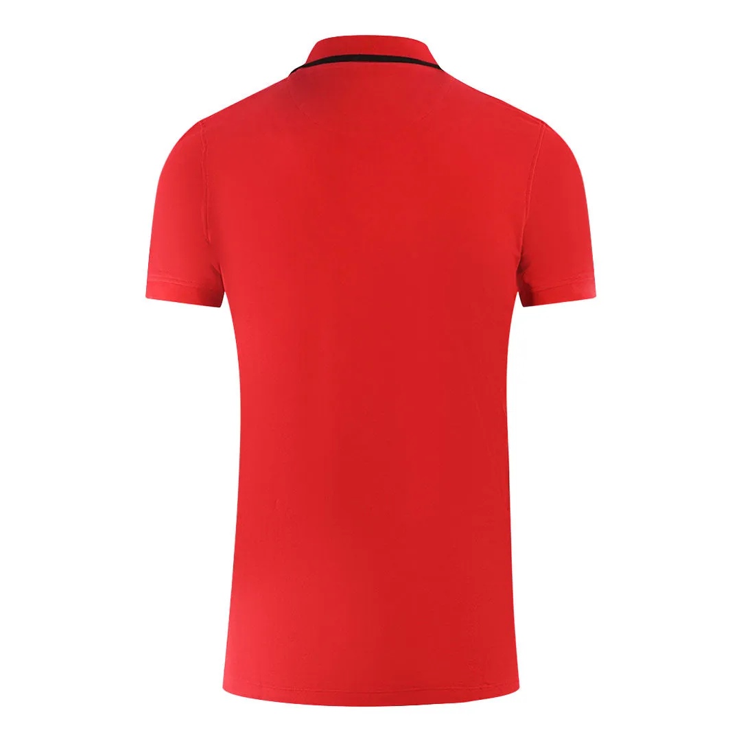 Aquascutum London 1851 Red Polo Shirt