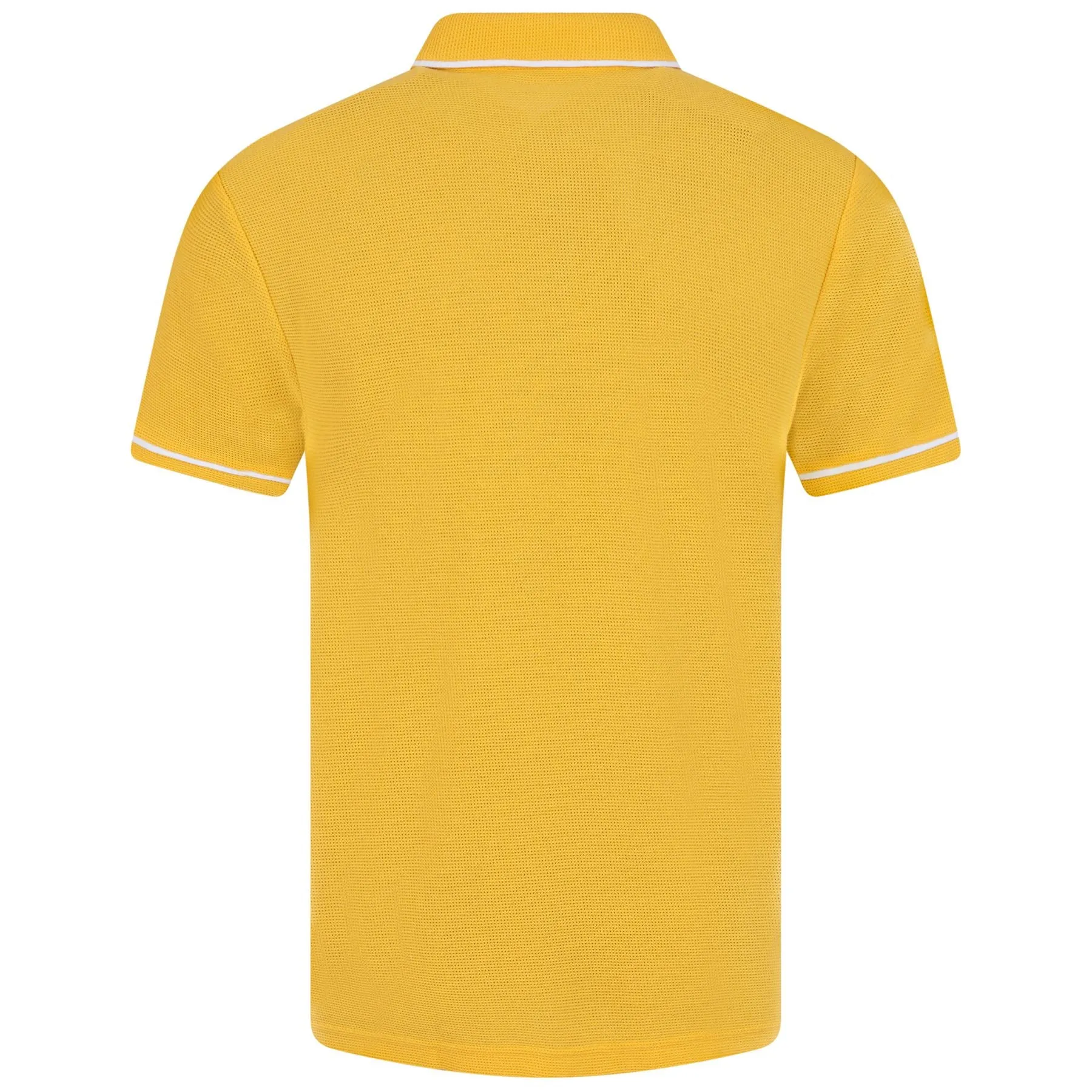 Archive Organic Cotton Earl Mesh Polo Samoan Sun - AW23