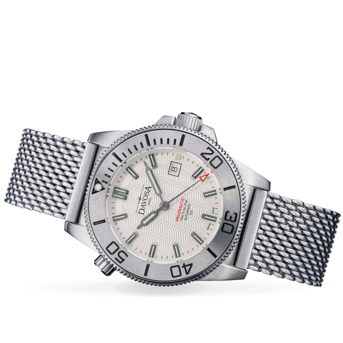 Argonautic Lumis BS Automatic 300m White Men's Diver Watch 16152911