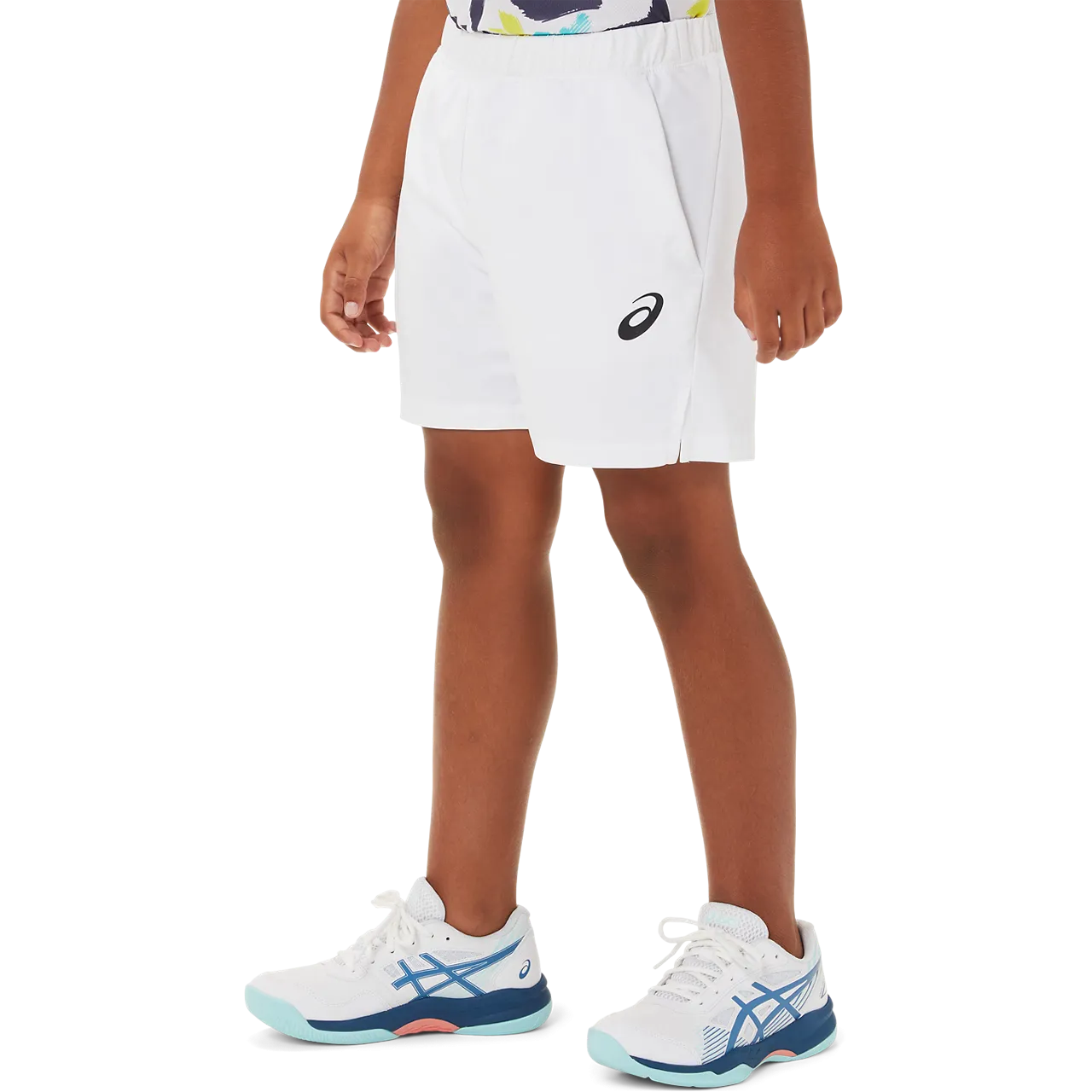 Asics Boys Tennis Short Brilliant White