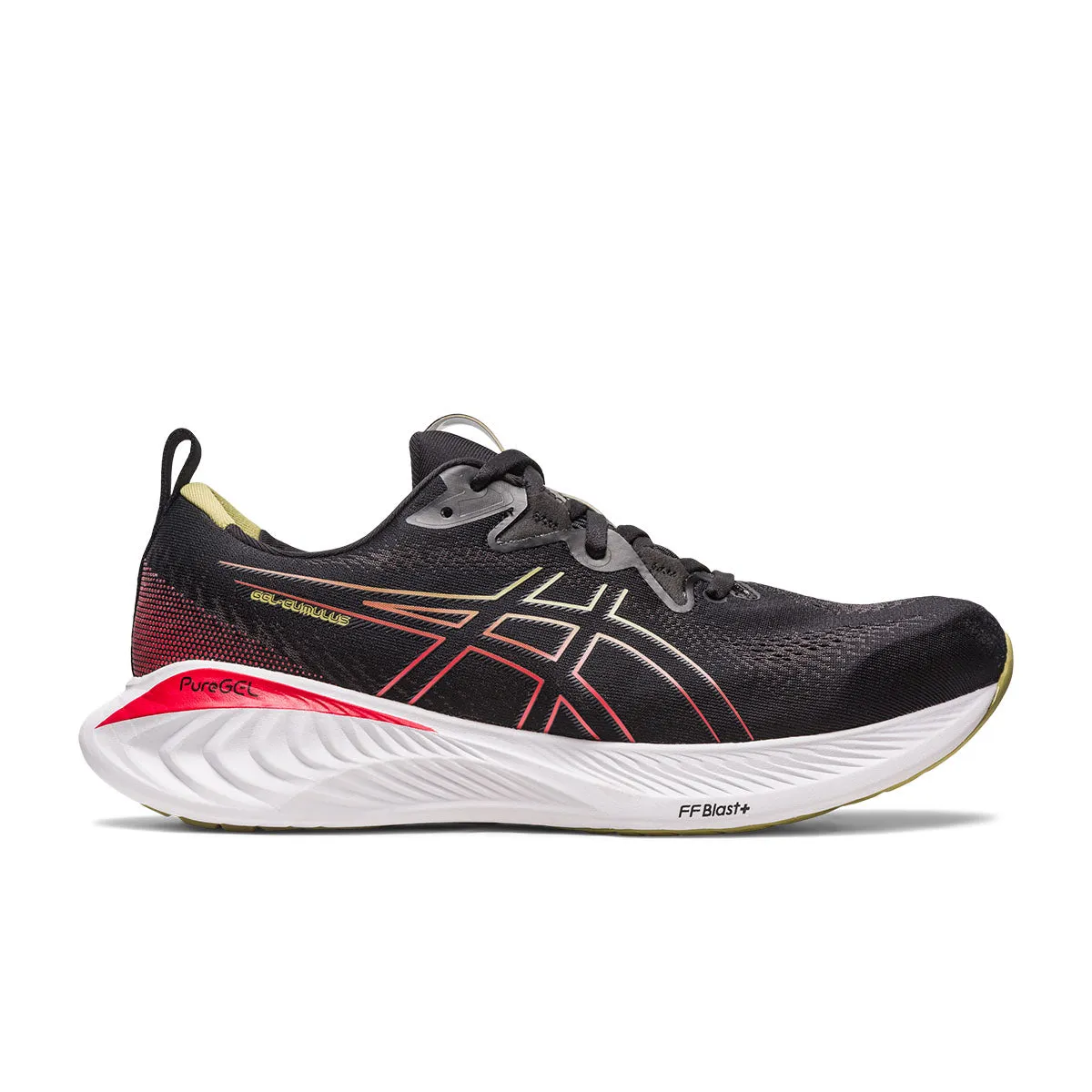 Asics Gel Cumulus 25 Men Black Red    