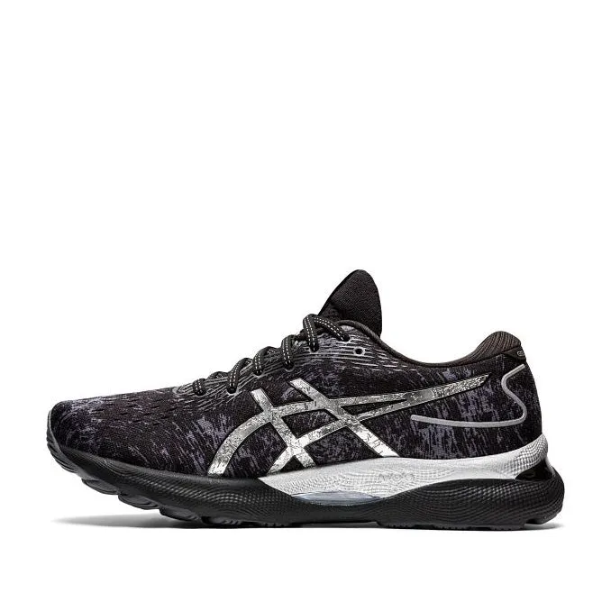 Asics Gel Nimbus 24 Platinum Men Carrier Grey Silver    