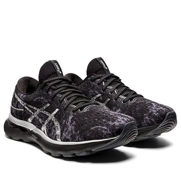 Asics Gel Nimbus 24 Platinum Men Carrier Grey Silver    