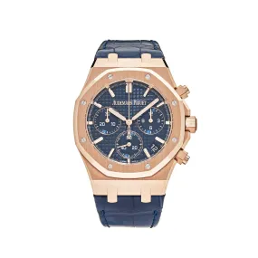 Audemars Piguet Royal Oak 26240OR.OO.D315CR.01 Chronograph '50th Anniversary' Rose Gold Blue Dial (2022)