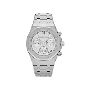 Audemars Piguet Royal Oak 26240ST.OO.1320ST.07 Selfwinding Chronograph Stainless Steel White Dial