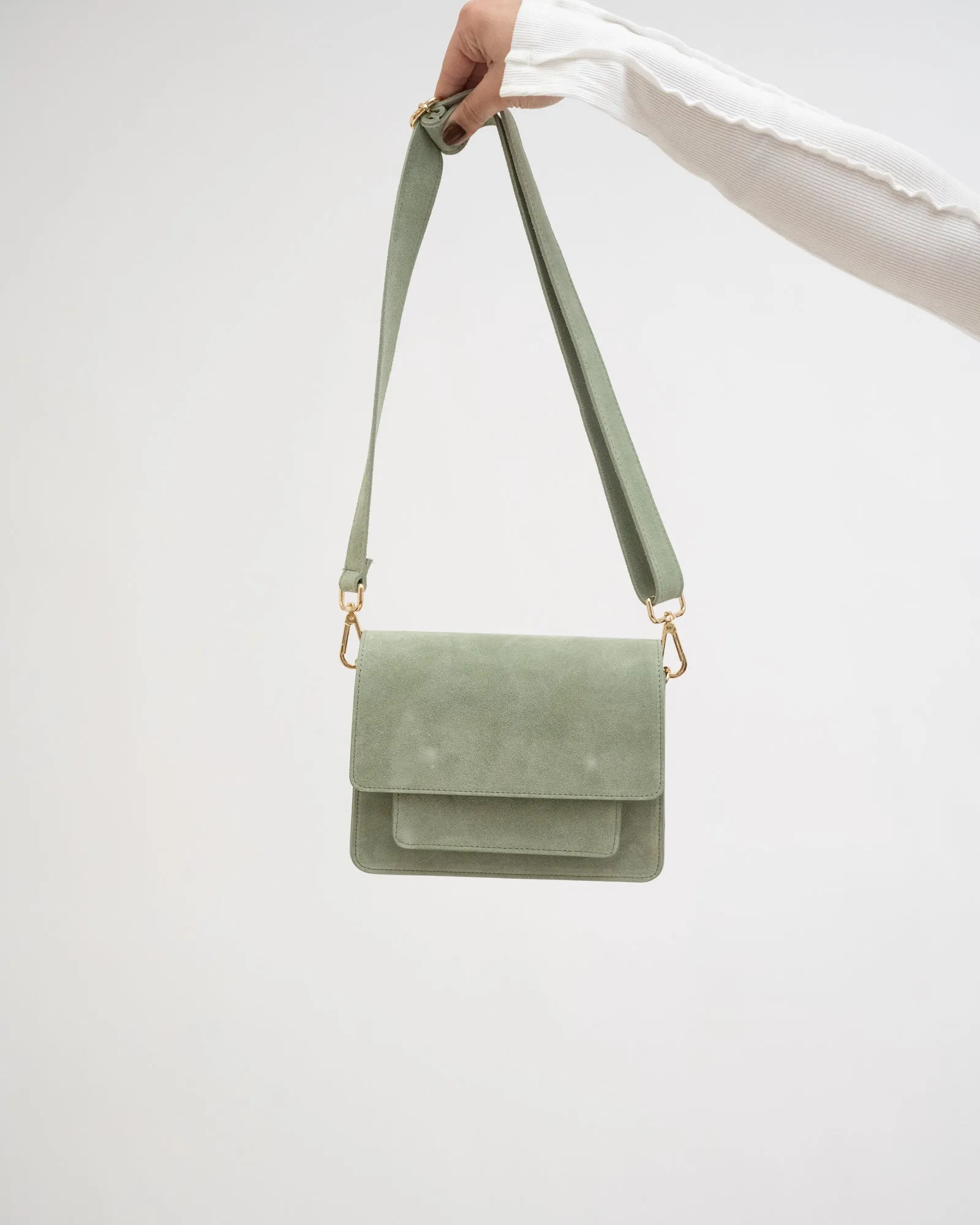 Bag Fenna Green Suede