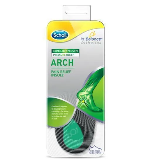 Ball of Foot & Arch Pain Relief Insoles Large