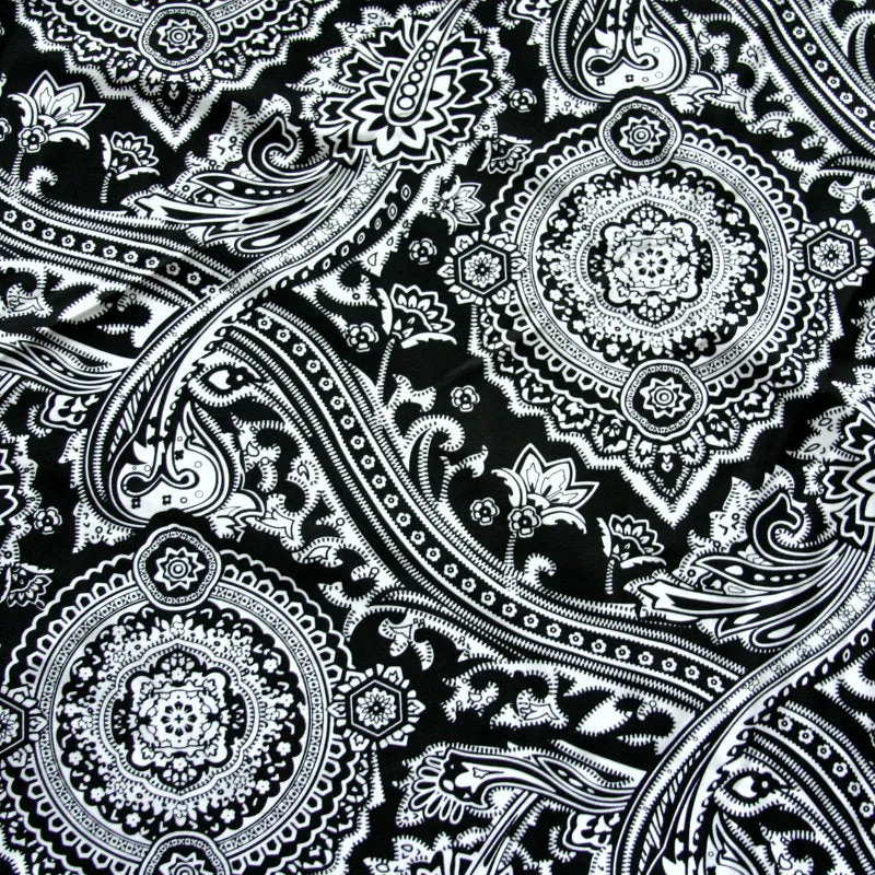 Bandana Nylon Spandex Swimsuit Fabric