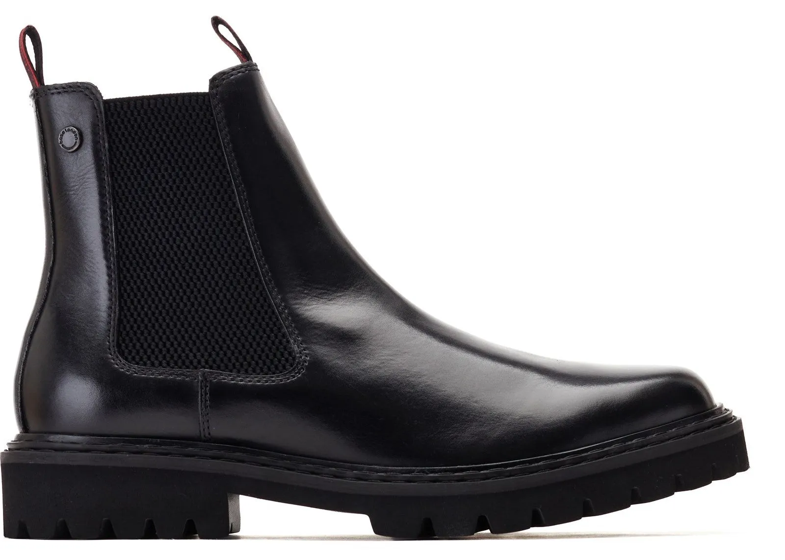 Base London Utah Mens Leather Chelsea Boot