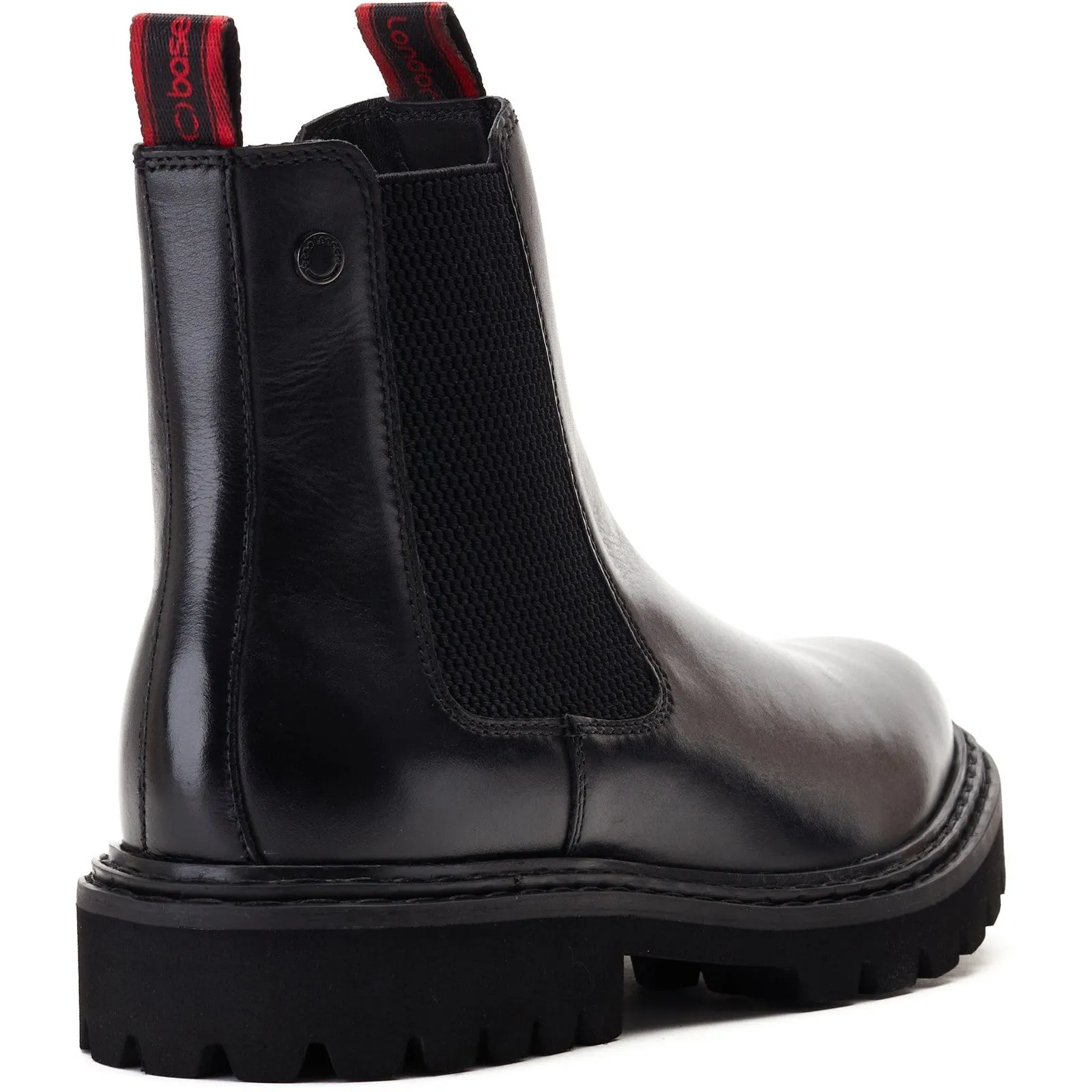 Base London Utah Mens Leather Chelsea Boot