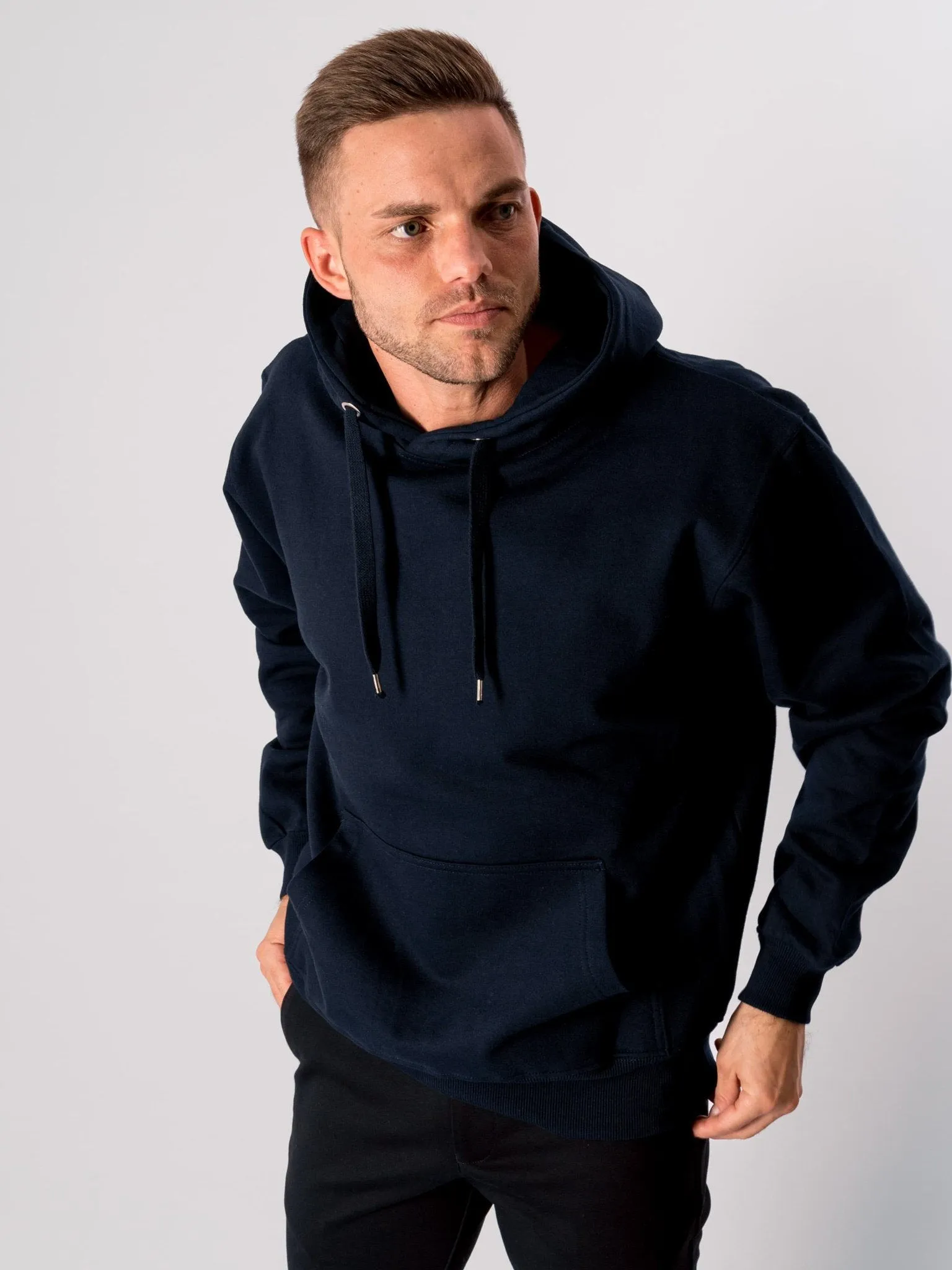 Basic Hoodie - Dark Navy