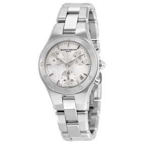 Baume and Mercier Linea Chronograph Mother of Pearl Dial Ladies Watch 10012