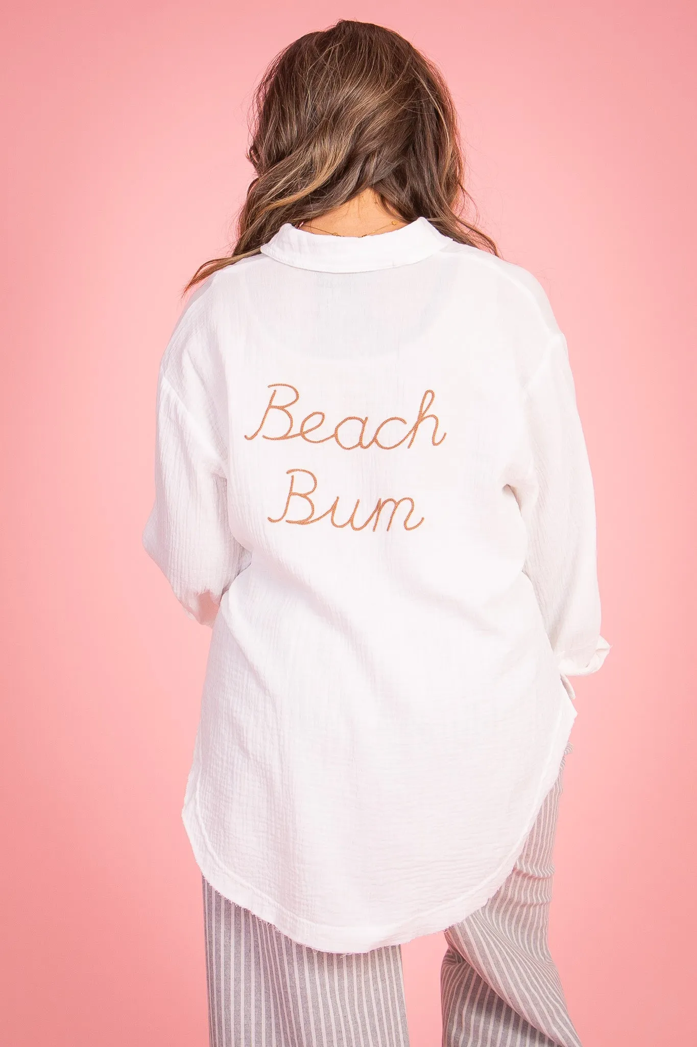 Beach Bum Gauze Shirt