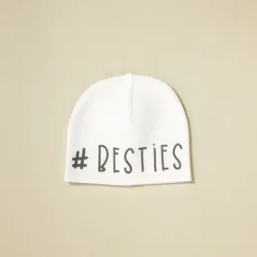 #Besties NICU Hat White