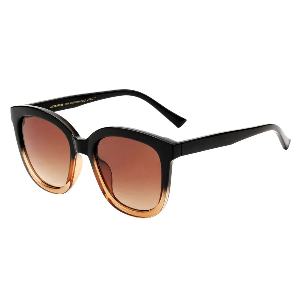 Billy Sunglasses - Black/Brown Transparent