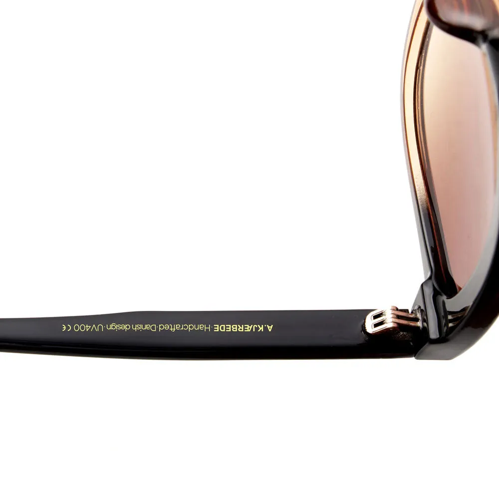 Billy Sunglasses - Black/Brown Transparent