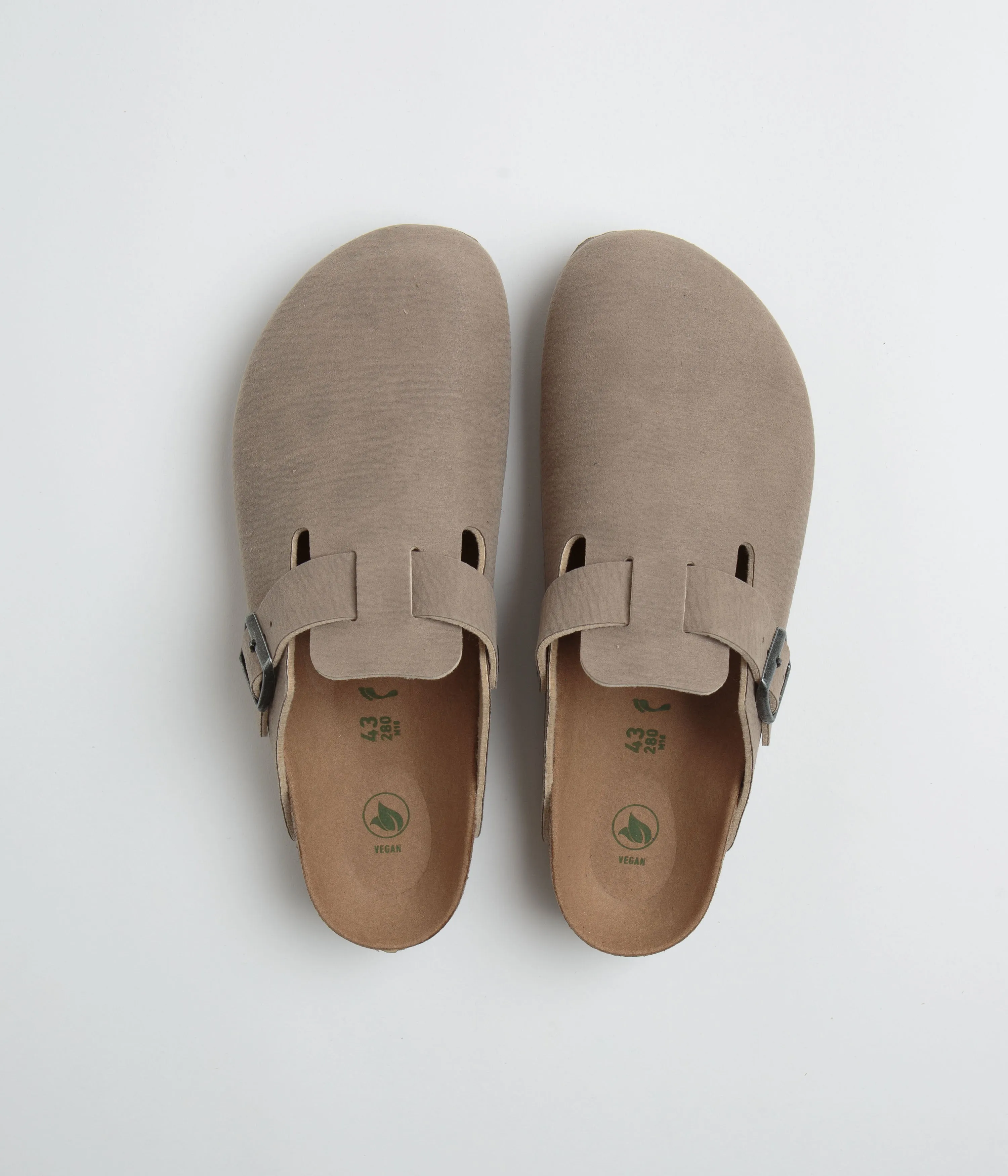 Birkenstock Boston Sandals - Desert Dust / Grey Taupe