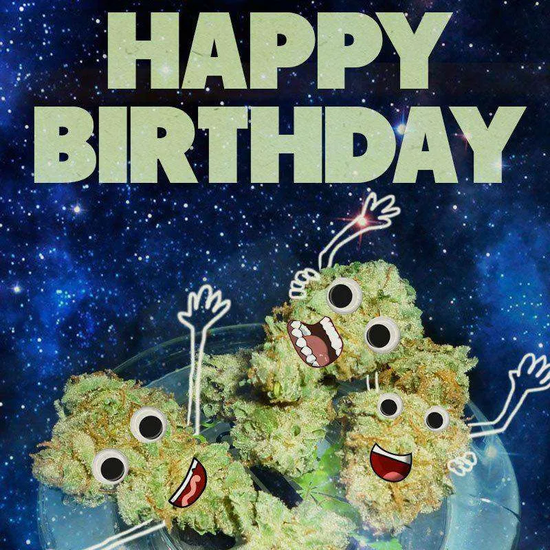 BIRTHDAY NUGS HEMP CARD