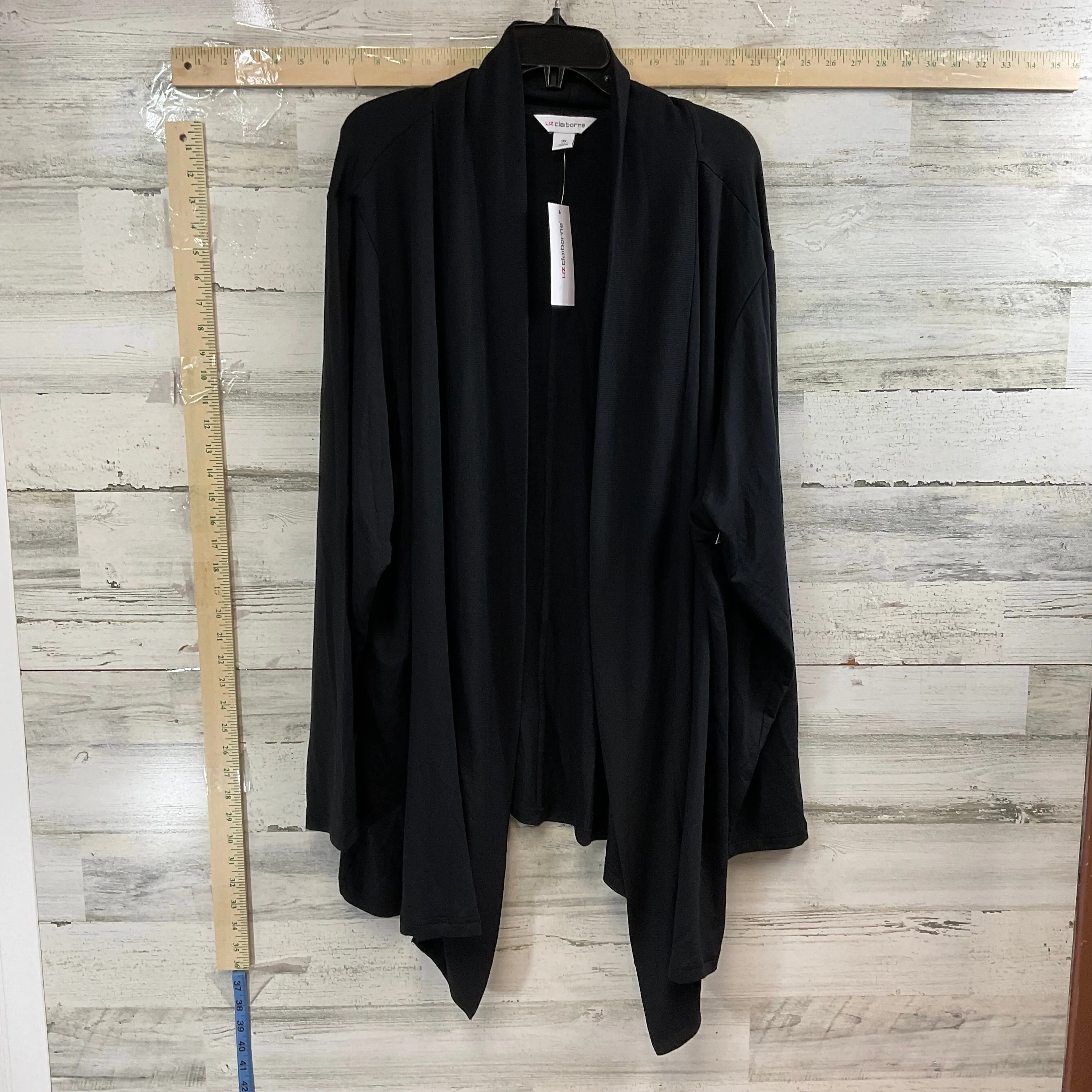 Black Cardigan Liz Claiborne, Size 3x