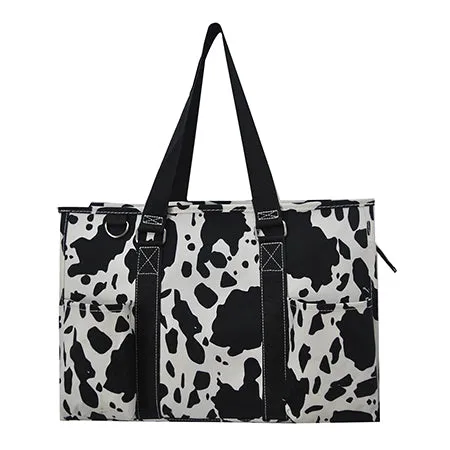 Black Cow NGIL Zippered Caddy Organizer Tote Bag